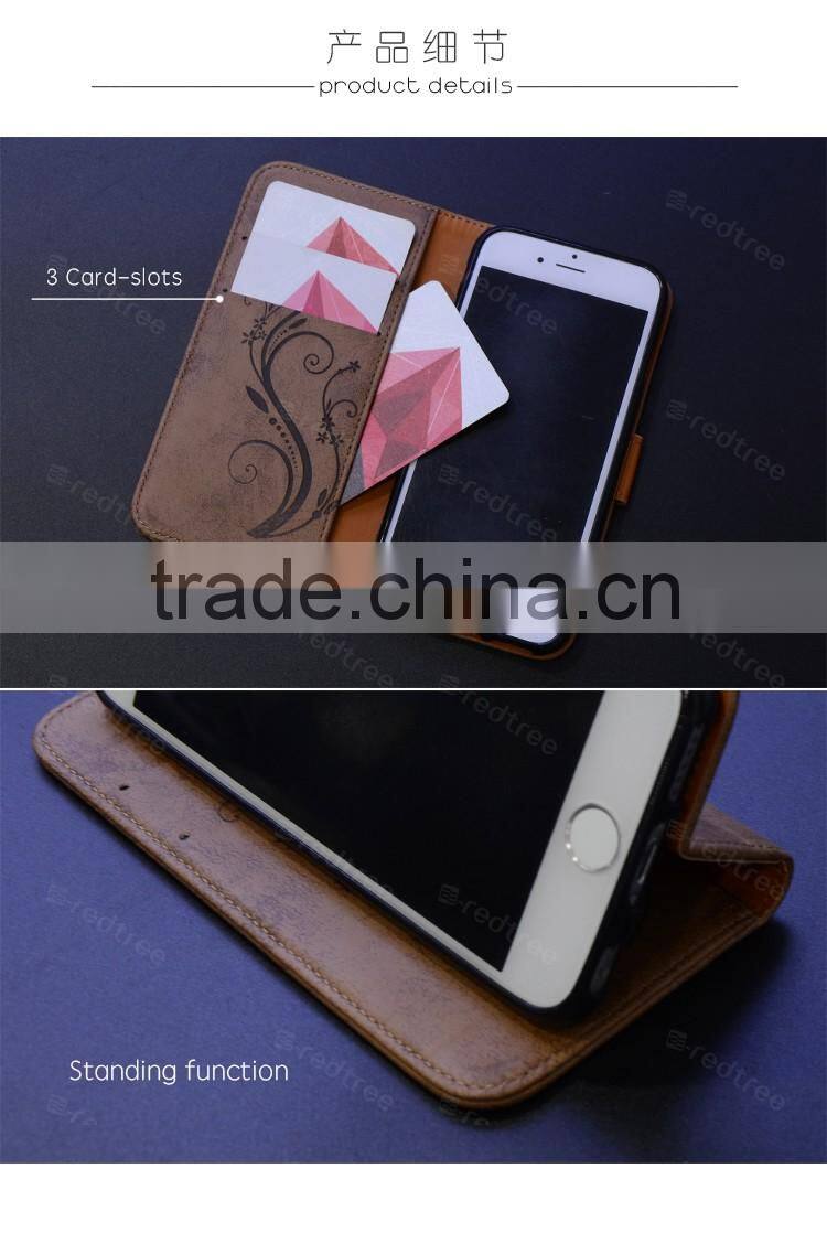 wholesale price wallet card holder mobile back cover for iphone