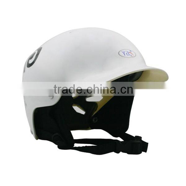 ABS shell and Molding EVA linner Material water sports helmets with adjustor