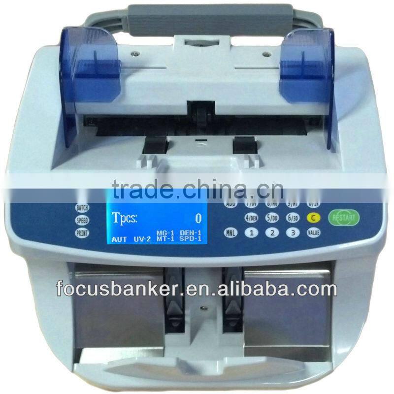 ( Hot sale ! ) Money Counter / Cash Counting Machine/Currency Counter for many currency including Armenian Dram(AMD)