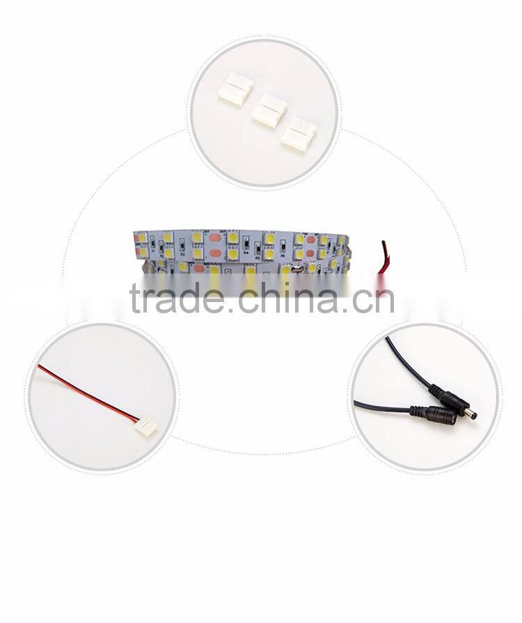 Hot in Brazil 5050 quad row high power led flexible light strip neutral white led strip