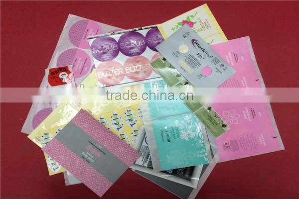factory supply good quality colorful sticker design
