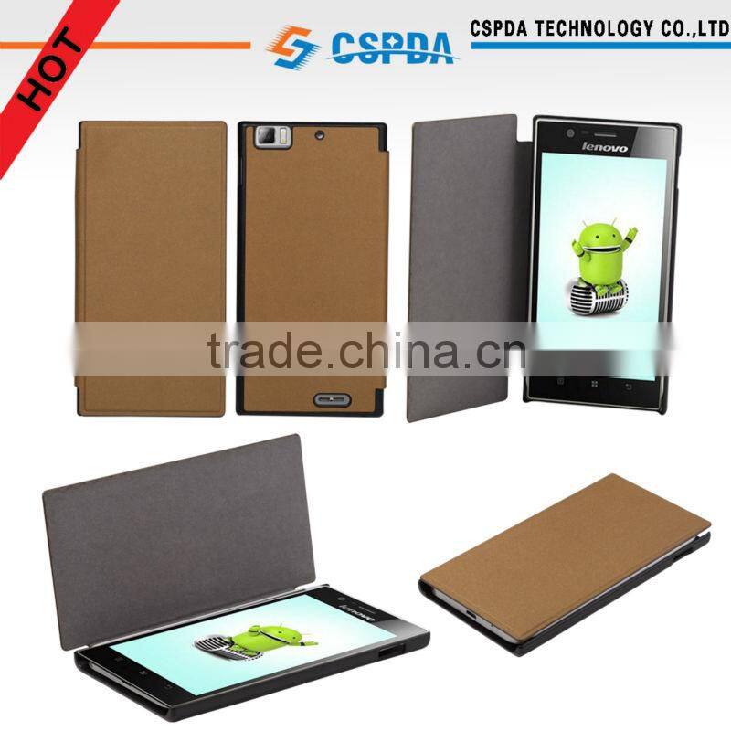 Flip leather case for Lenovo K900 ,Various colors &wholesale price cover