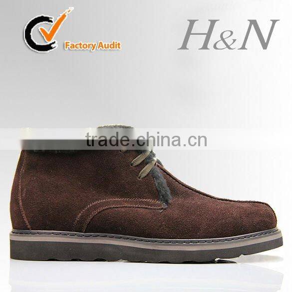 Mens Fur Leather boots 2013