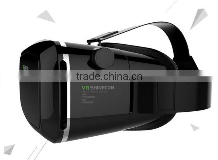 VR Shinecon 3D Glasses Universal VR Box Virtual Reality Google Cardboard Video Headset Helmet