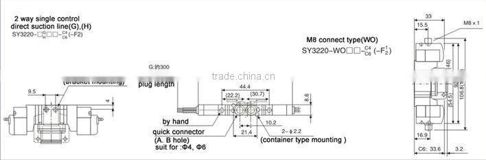 SMC SY7220 solenoid valve