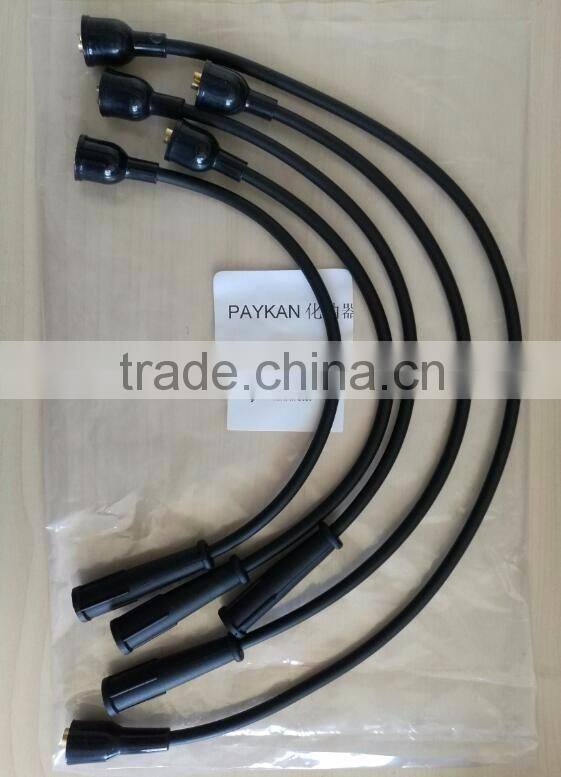 Peykan Carburetor Ignition Wire Set for Iran Market Ignition Lead Ignition Cable Double Silicone High Performance