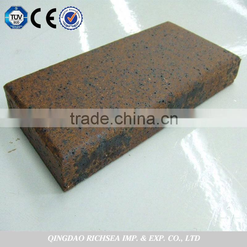High temperature sintered refractory brick