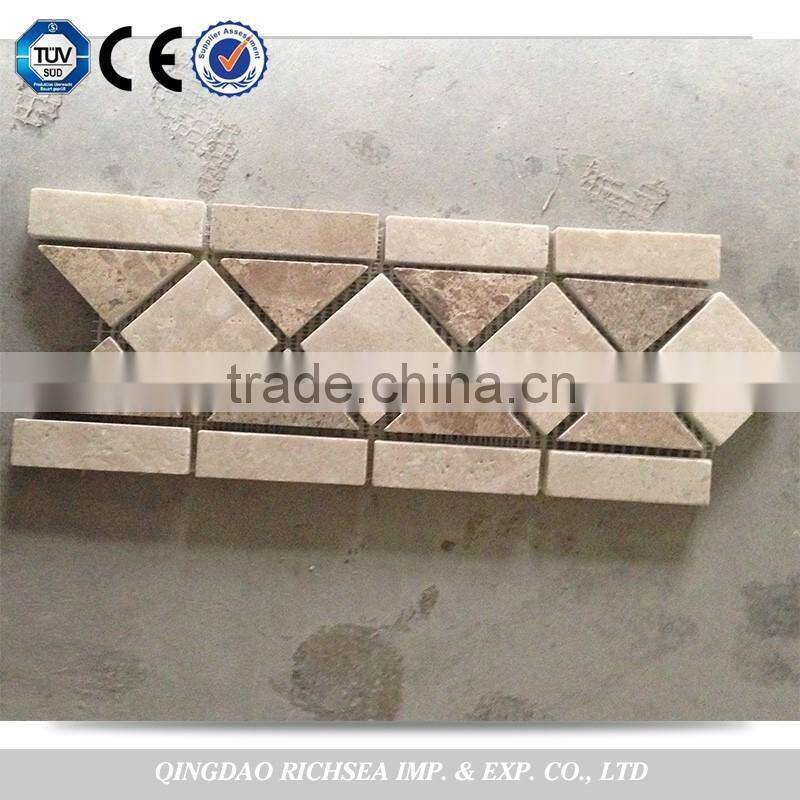 Honed beige 60*60 travertine tile
