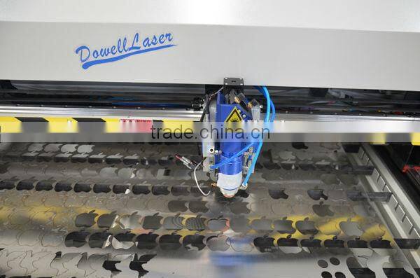 CO2 150/200W co2 laser cutting bed cut thin metal(0.5--2mm ss or cs) and nonmetal(like 25mm acrylic)