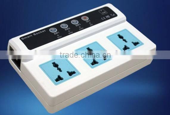 Smart socket with cellphone GSM Remote Control home appliance GSM cotronlled power socket