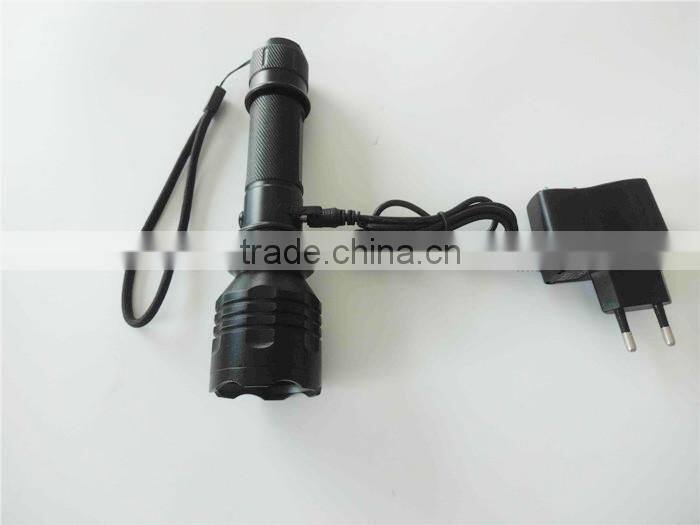 Onlystar GS-9496 long distance strong hunting flashlight rechargeable light torches