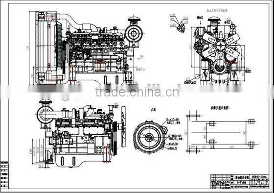 LD 6B180L 4-Stroke Turbojet Diesel Engine Manufacturers
