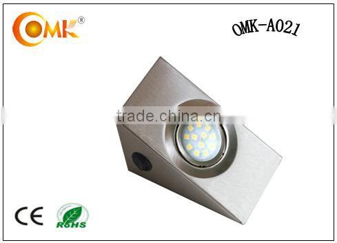 flexible 1w goose neck wall light for bedside book reading led lamp with on off switch