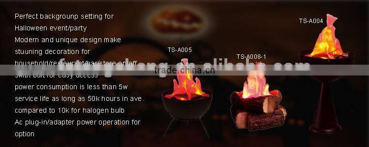 2016 hot sale High quality LED Wall fire flame effect light with orange LED light