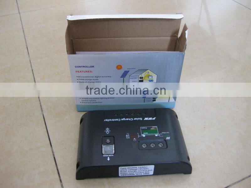 PWM LED solar charge controller
