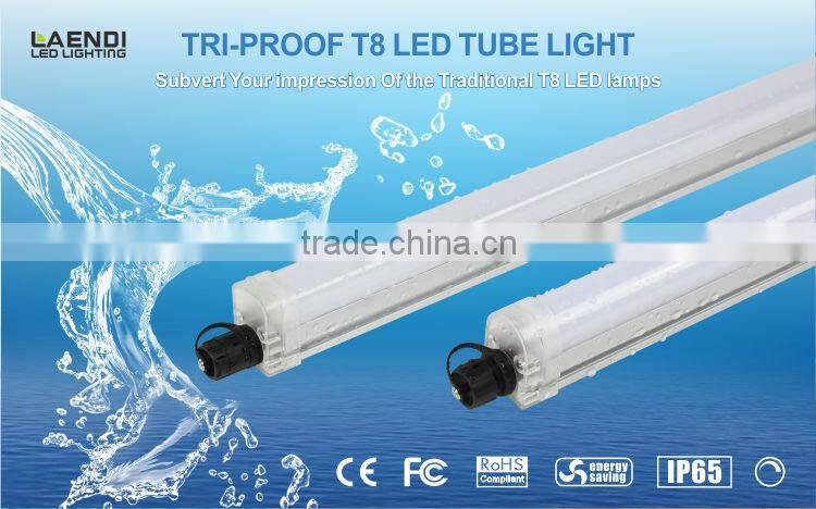 High power 30w t8 fitting led tube 4ft with waterproof ip65 rate