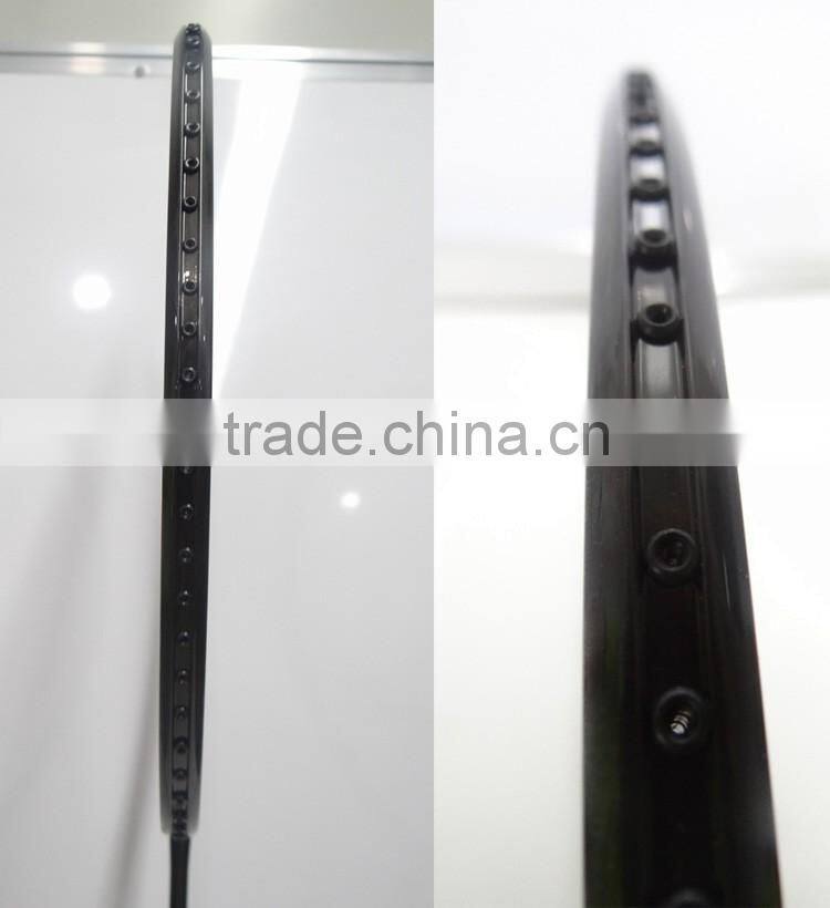 High performance! Custom 75g carbon badminton racket , Super light carbon fiber badminton racket