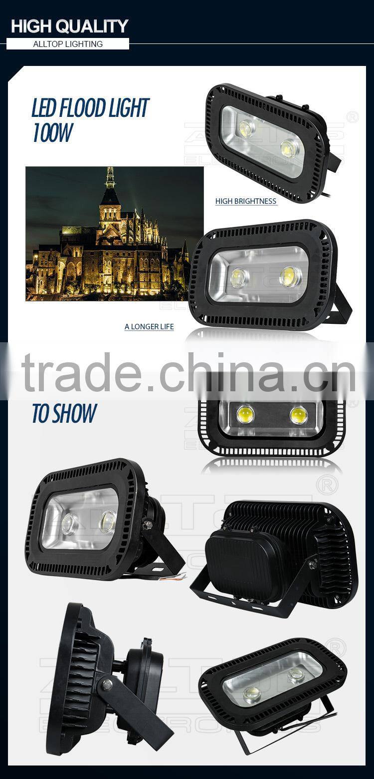 High qulity waterproof cob 100w led outdoor flood light 120v