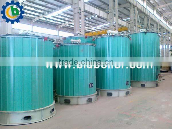Waste wood fired thermal oil boiler