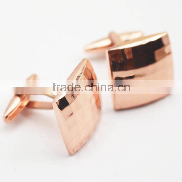 China Factory Make Brass Metal Knot Cufflinks