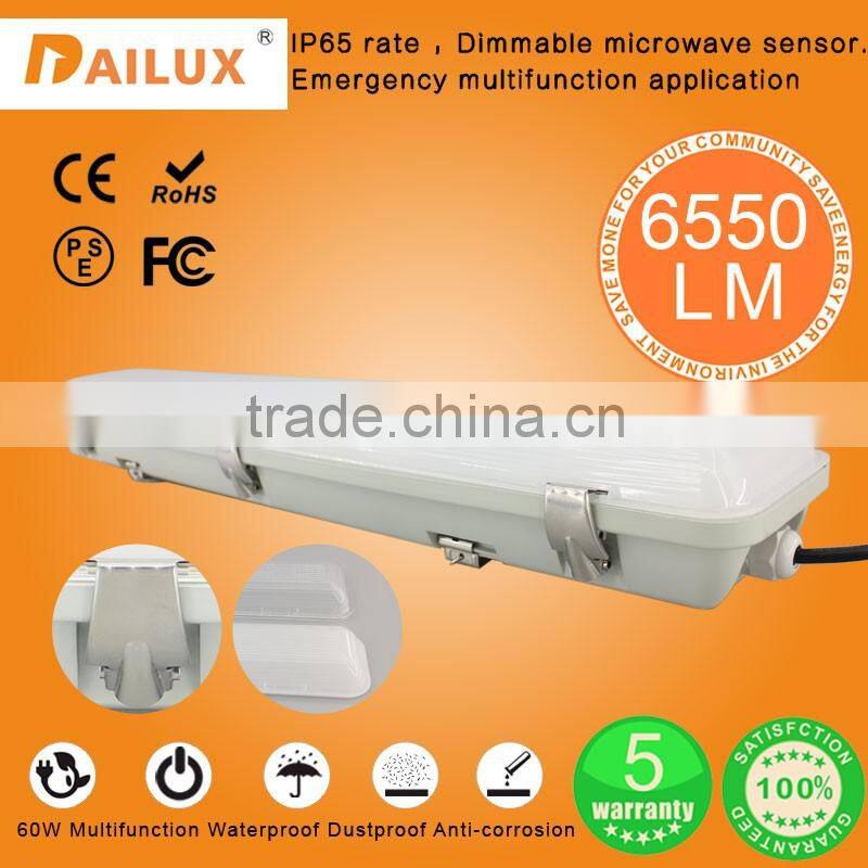 IP65 100w round led high bay light with UL DLC list waterproof lighting fixtures