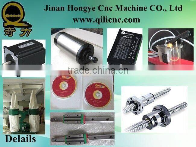 jinan high quality 1.5kw water cooling spindle ball screw cnc wood cutting mdf cutting machine price