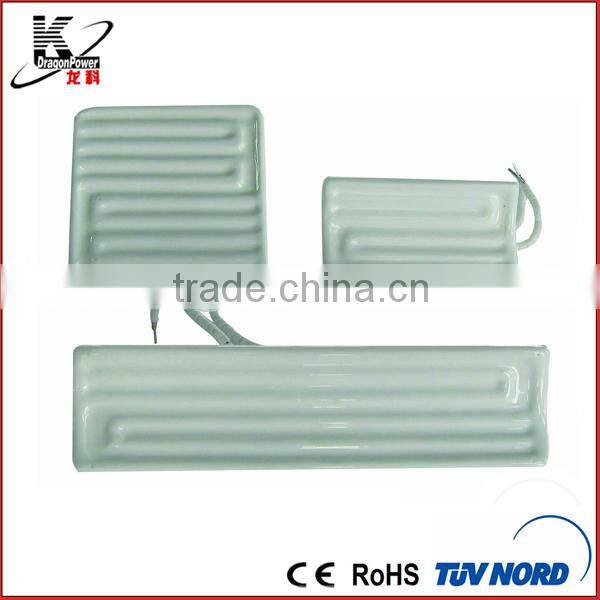 245mmx60mm Mold Heating Ceramic Flat Infrared Heater 250w/1000W