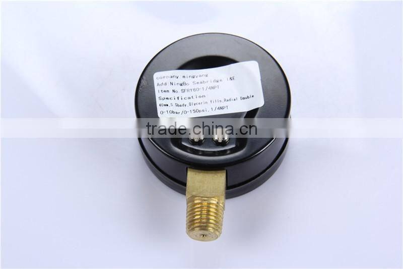 New style products China easy to read clear accurate air pressure gauge