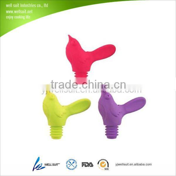 hot sell high quality colorful disk wine pourer