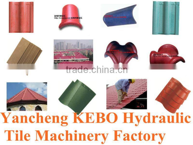KB-125C 4000pcs flat tiles concrete roof tile machine