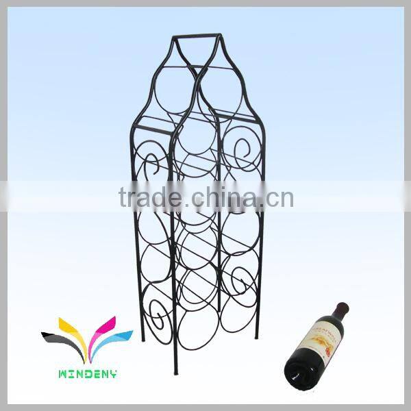 OEM fashion desgin beer bottlestorage rack wine bottle display racks for bar