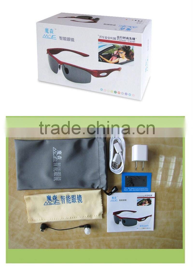 Mobile Phone Partner Sports Sunglasses Stereo Bluetooth Wireless Headset