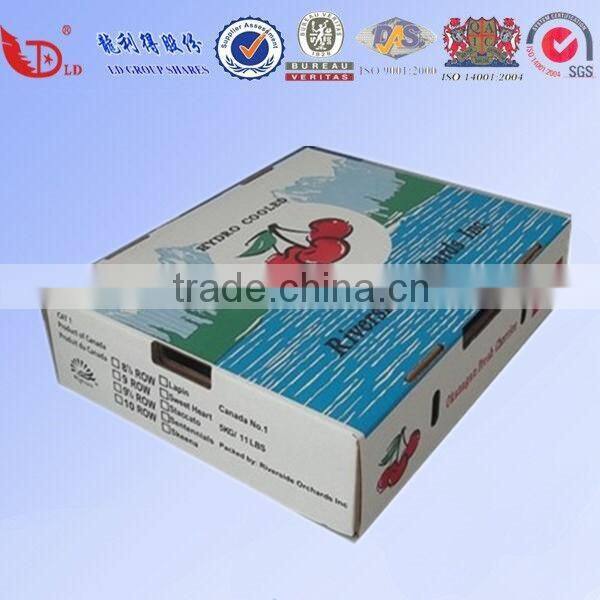 Cheap High Quality Custom corrugated fruit packaging boxes