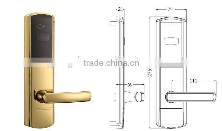Hot Sale Automatic Invisible Door Lock