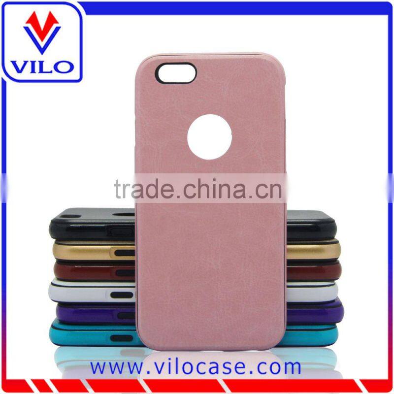 2015 new arrival factory bottom price 3 in 1 tpu case pc bumper pu back case for iphone