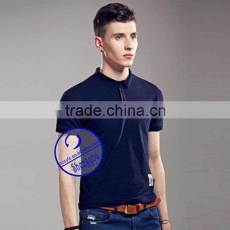 Custom good quality new design applique polo shirts