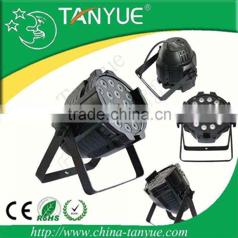 DMX control RGBW control 4in1 led par 18*10w stage light