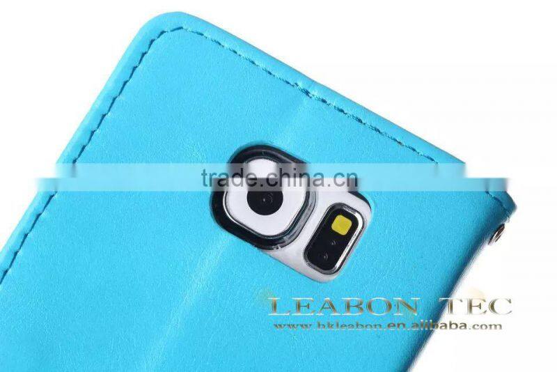Best Selling Hot Chinese Products Wallet Phone Case for Guys for Galaxy S6