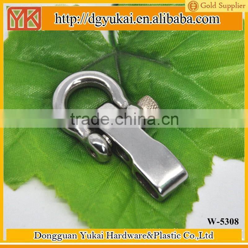 Yukai Stainless steel clasps 5mm shackles for paracord bracelets