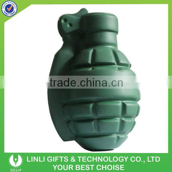 Promotional custom logo grenade stress ball