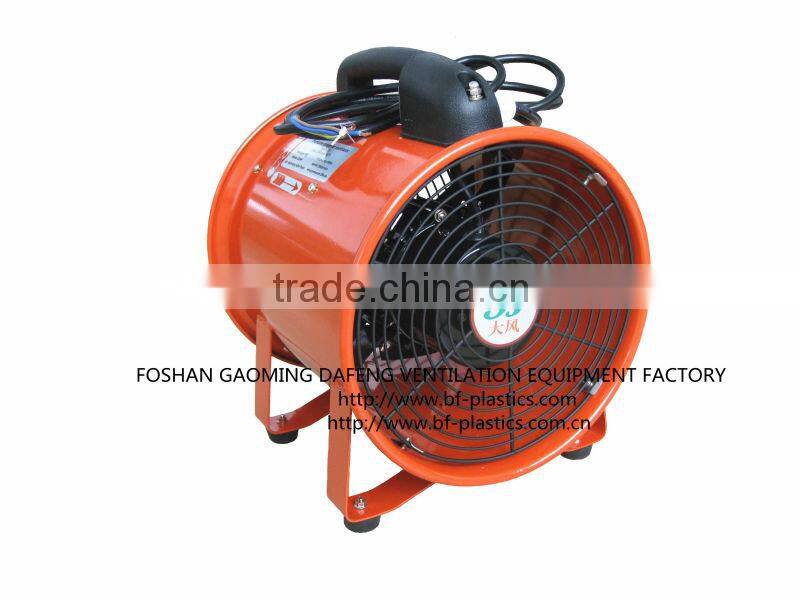 36V safety voltage portable ventilation fan for ship building