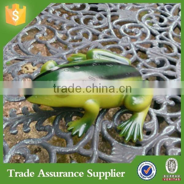 2016 Newest Resin Garden Ornament Decoration Green Frog Figurine