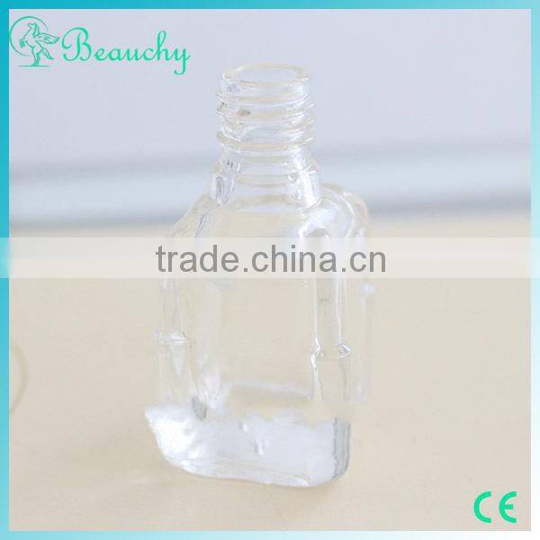 new design 15ml round and square glass nail polish bottles for sale