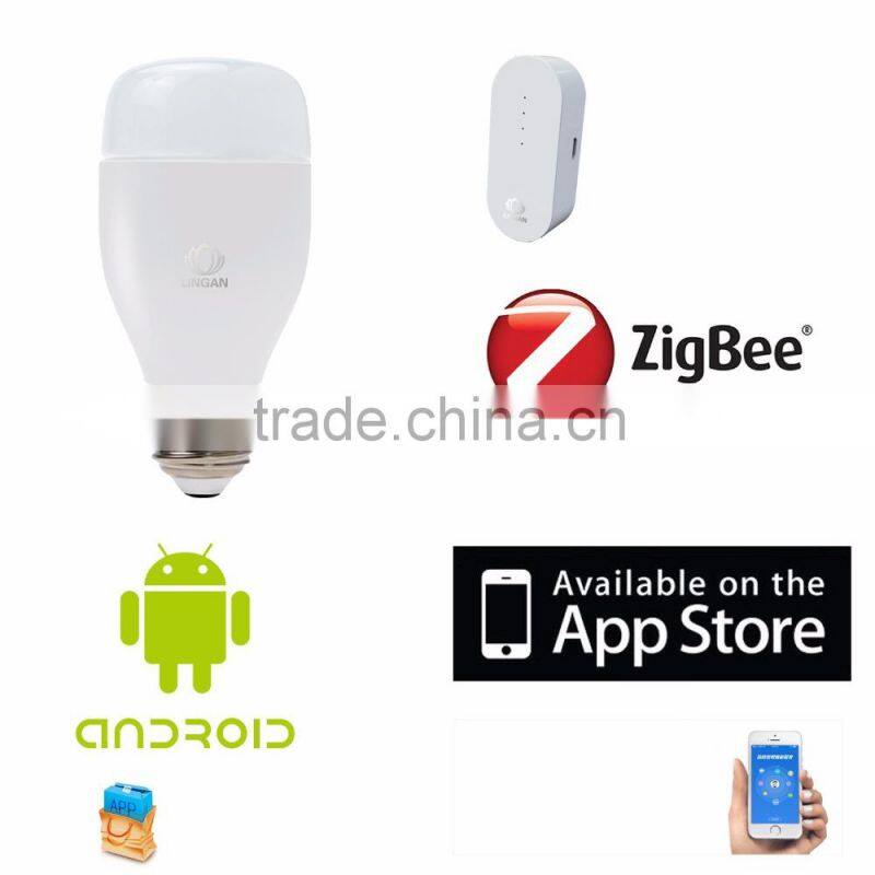 LinganLED smart LED bulb with ZigBee system 2600 lumen led bulb light