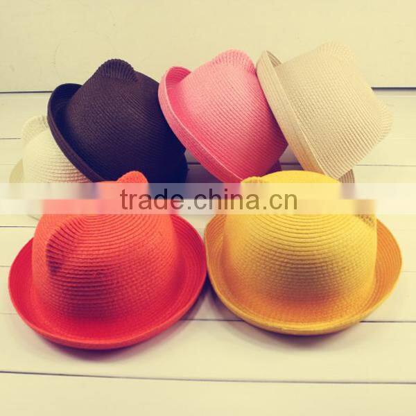 Chapeau de paille/Palm leaf hats for women/Fashion straw hats made in China