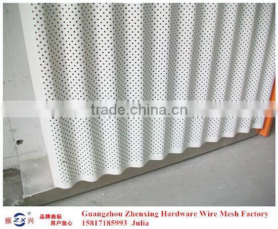 Guangzhou factory directly selling aluminum perforated ceiling ZX-CKW12