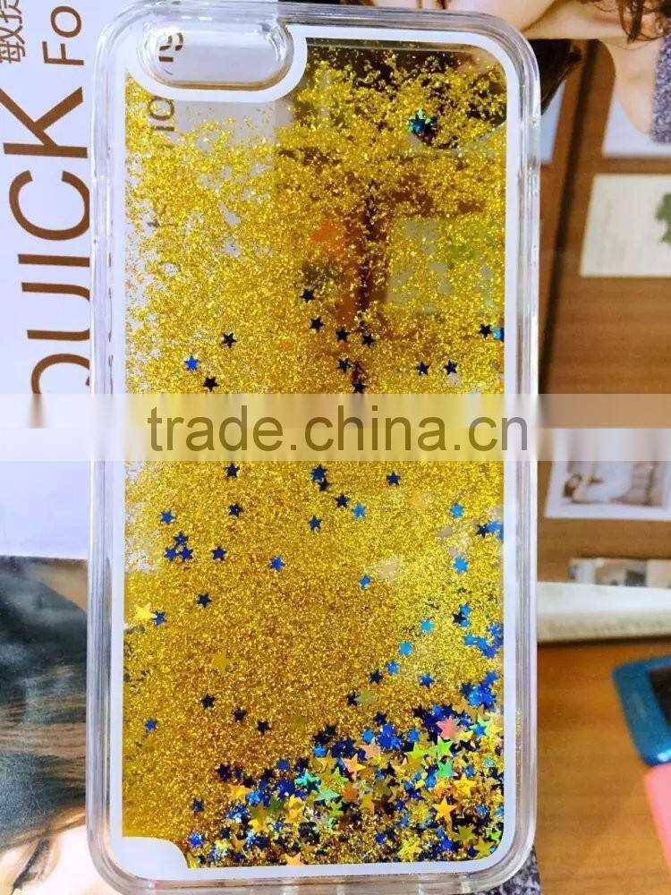 Factory Cheap Design Bling Bling TPU PC Combo Case For Iphone 6