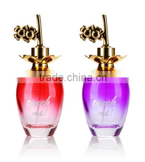 100ml glass bottle for women and man perfume