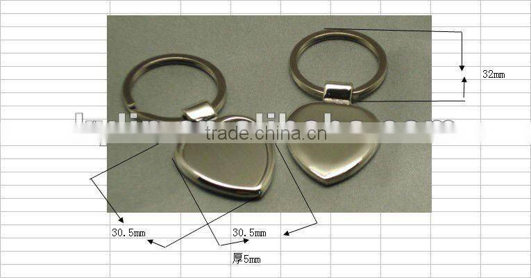 KAPTAN metal keyring with ribbon