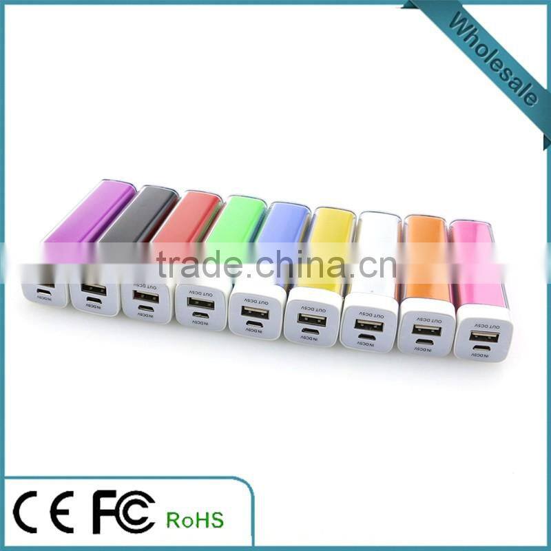 Mini Universal Promotional Gifts 2600mah Power Bank Charger
